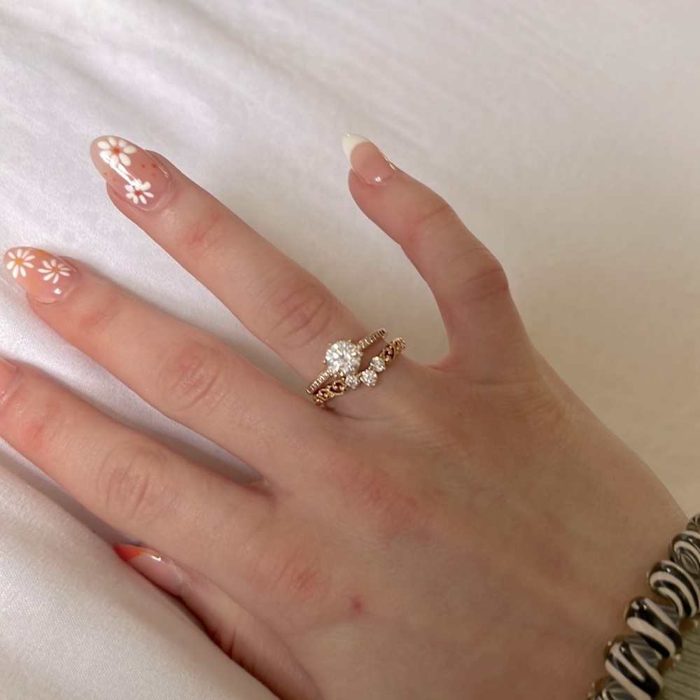 Pandora ring set size 6